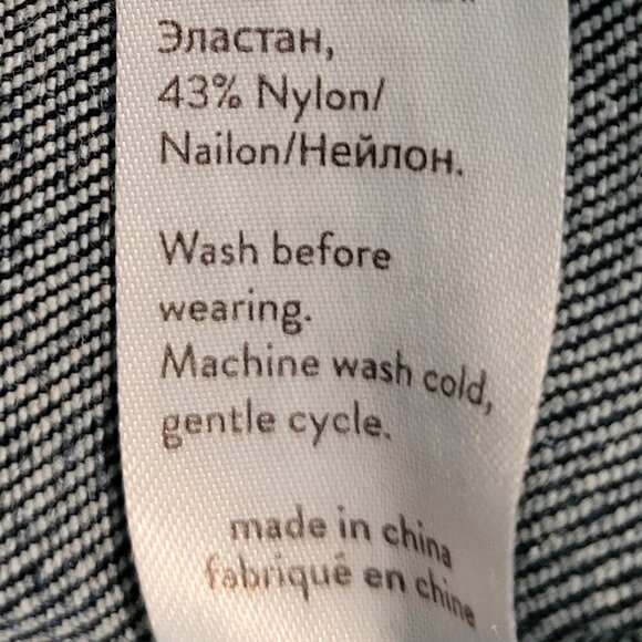 SPANX Distressed Ankle Skinny Raw Hem Legging Jeans Size Medium - Picture 10 of 10